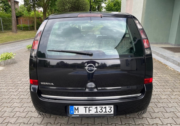 Opel Meriva cena 12900 przebieg: 156500, rok produkcji 2007 z Bieruń małe 191
